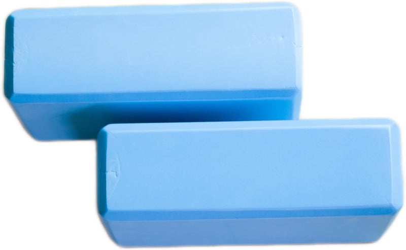 binstree Yoga Block High Density EVA Foam Blocks 2 Packs 9"x6"x3" Each, Supportive, Lightweight with Beveled Edges for Yoga, Pilates, and Meditation - Image 3